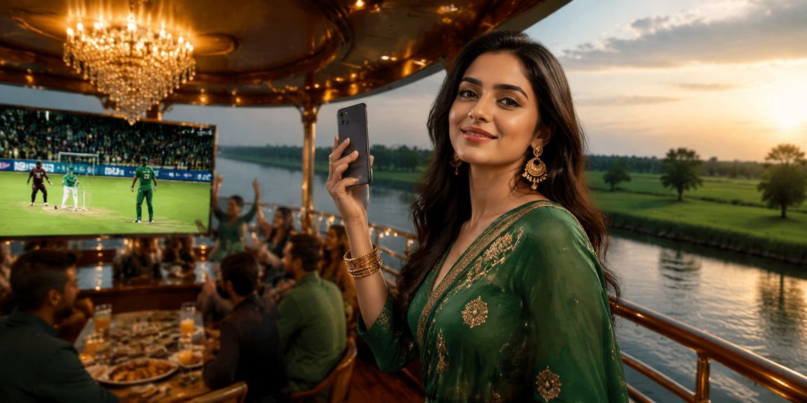 বগুড়ায় বাংলাদেশি মডেল ক্রিকেট বেটিং উপভোগ করছেন মোবাইলে