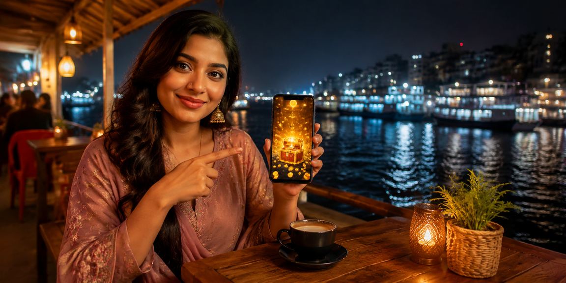 A Dhaka-based user accessing the 88fb casino interface on mobile