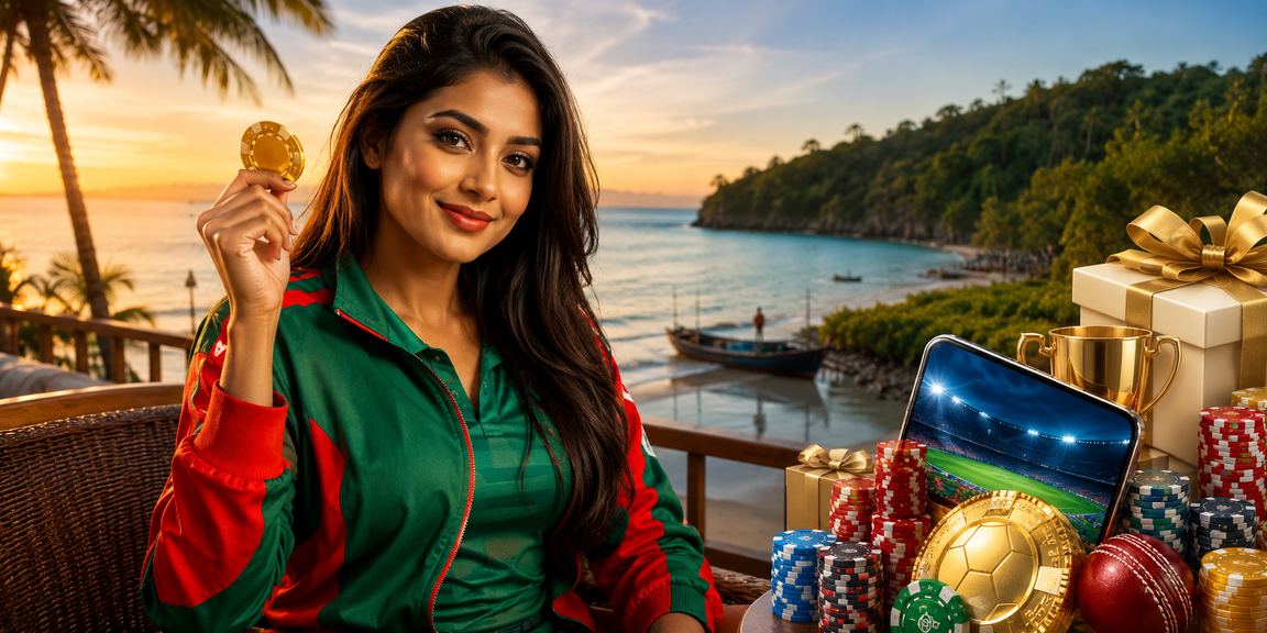 সুন্দরবনের সমুদ্রসৈকতে ক্রিকেট বেটিং উপভোগ করছেন বাংলাদেশি ব্যবহারকারী