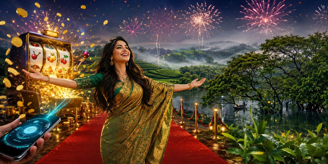 সিলেটের চা বাগানে বাংলাদেশি ব্যবহারকারী মোবাইলে স্লট গেম উপভোগ করছেন